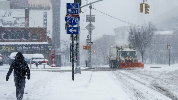 ηπα χιονοθυελλα