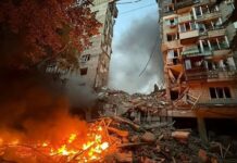 Νέα αεροπορική επιδρομή της Ρωσίας στο Κίεβο